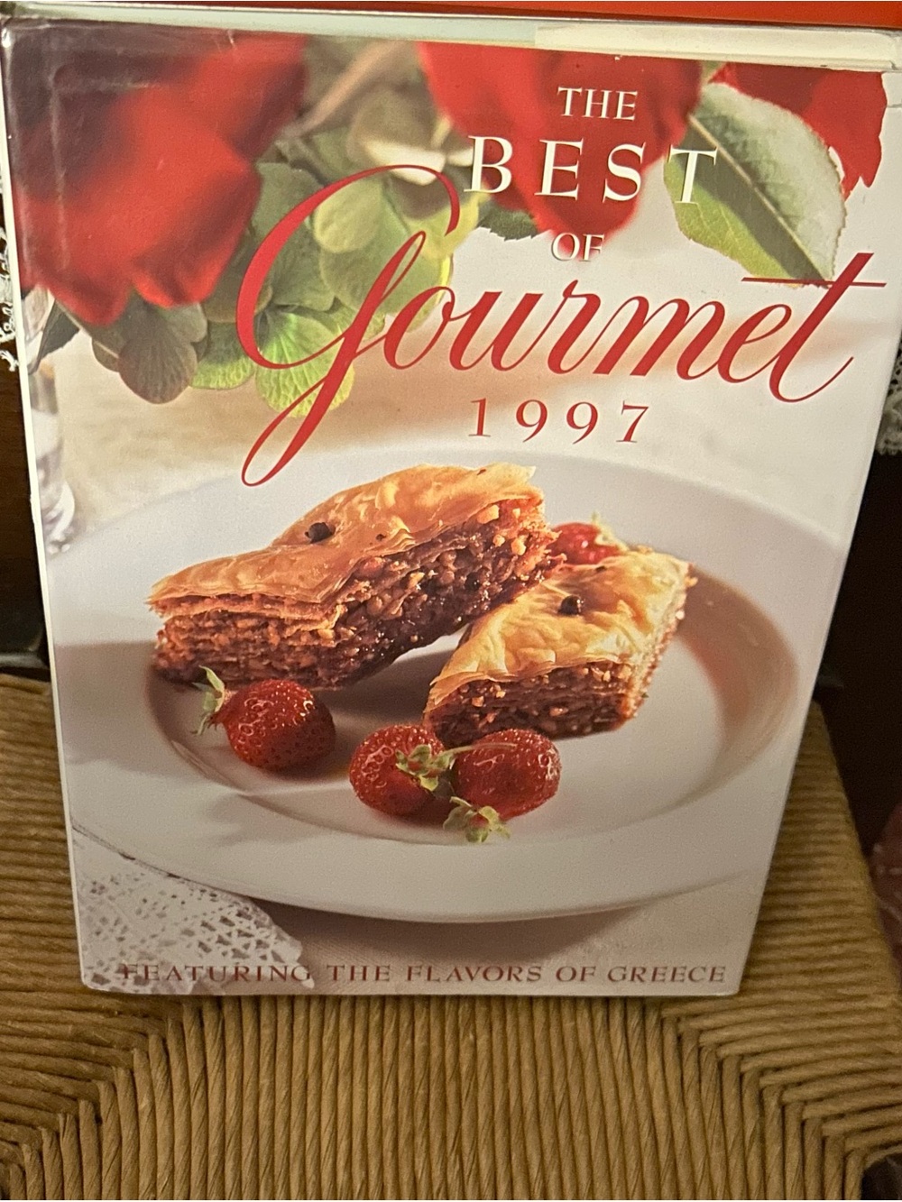 The Best of Gourmet 1997 Cookbook - White Cover with Red Accents